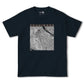 【鹿島田（神奈川県）】地図柄ヘビーウェイトTシャツ