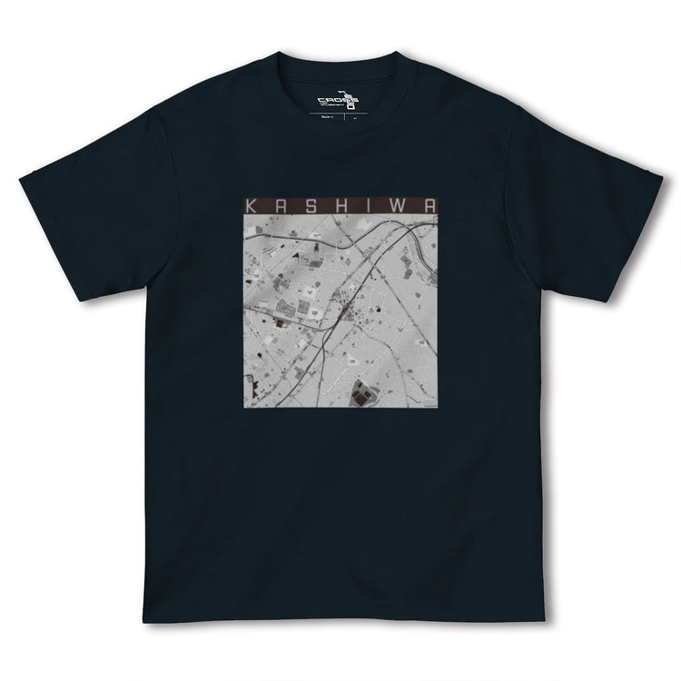 【柏（千葉県）】地図柄ヘビーウェイトTシャツ