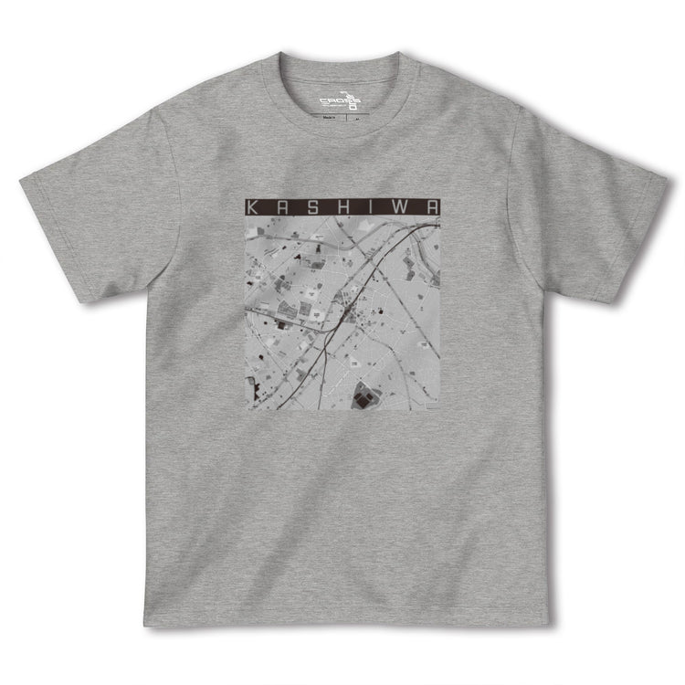 【柏（千葉県）】地図柄ヘビーウェイトTシャツ