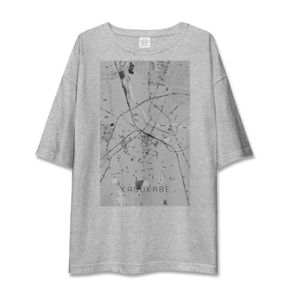 【春日部（埼玉県）】地図柄ビッグシルエットTシャツ