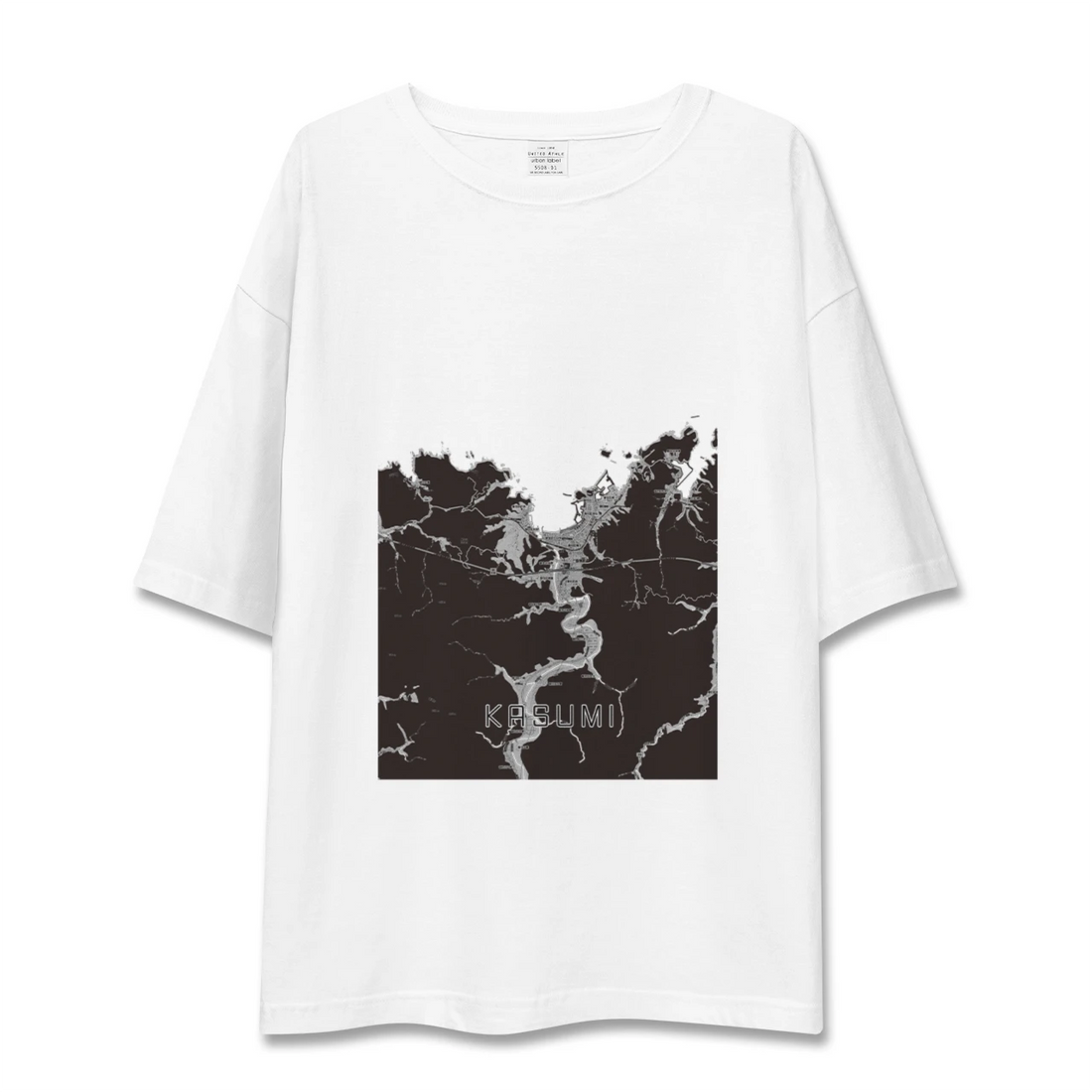 【香住(兵庫県)】地図柄ビッグシルエットTシャツ