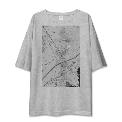 【交野市（大阪府）】地図柄ビッグシルエットTシャツ