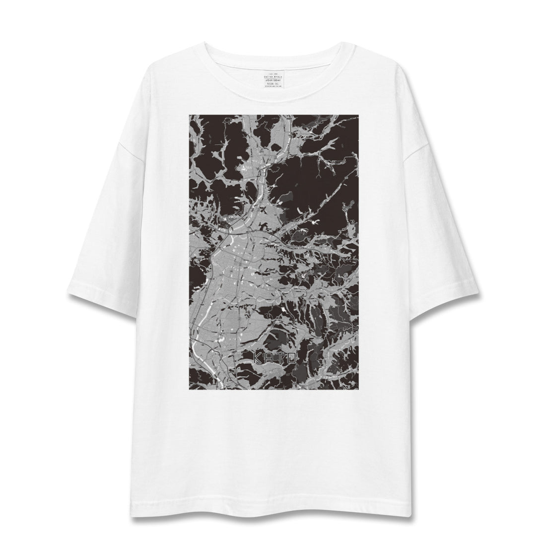【加東(兵庫県)】地図柄ビッグシルエットTシャツ