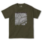 【川崎（神奈川県）】地図柄ヘビーウェイトTシャツ