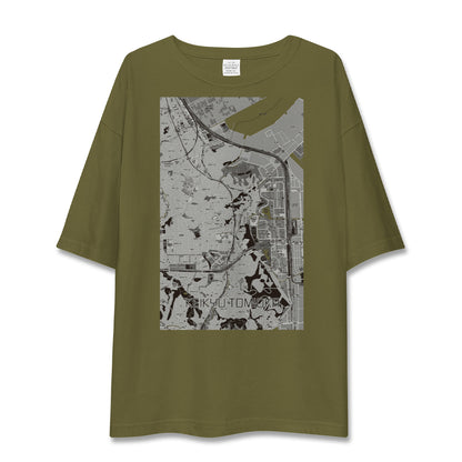 【京急富岡（神奈川県）】地図柄ビッグシルエットTシャツ