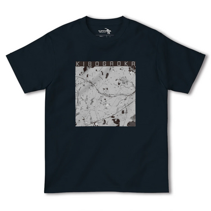 【希望ヶ丘（神奈川県）】地図柄ヘビーウェイトTシャツ
