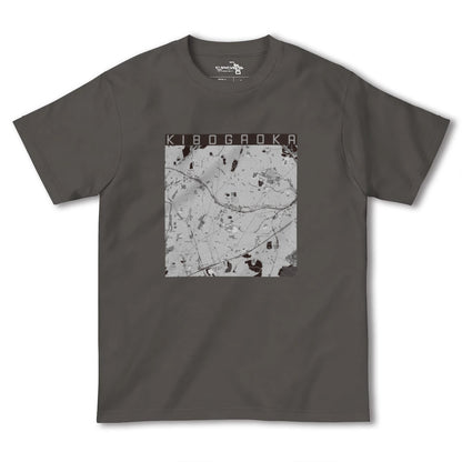 【希望ヶ丘（神奈川県）】地図柄ヘビーウェイトTシャツ