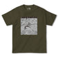 【吉祥寺（東京都）】地図柄ヘビーウェイトTシャツ