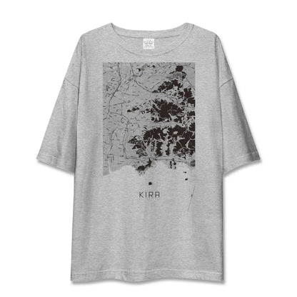 【吉良（愛知県）】地図柄ビッグシルエットTシャツ