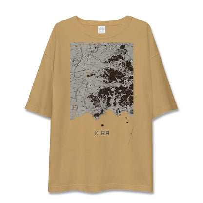 【吉良（愛知県）】地図柄ビッグシルエットTシャツ