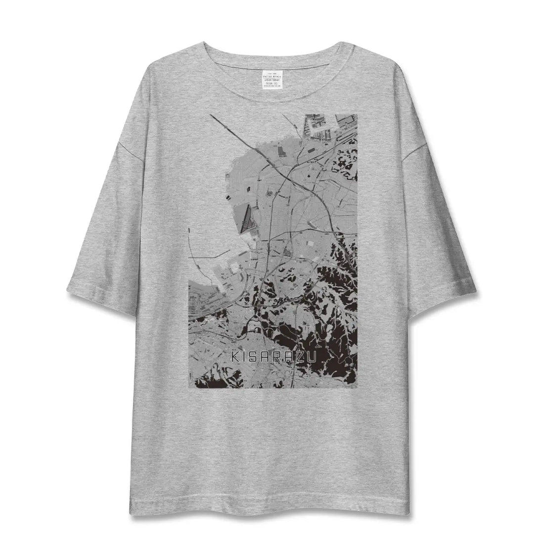 【木更津(千葉県)】地図柄ビッグシルエットTシャツ