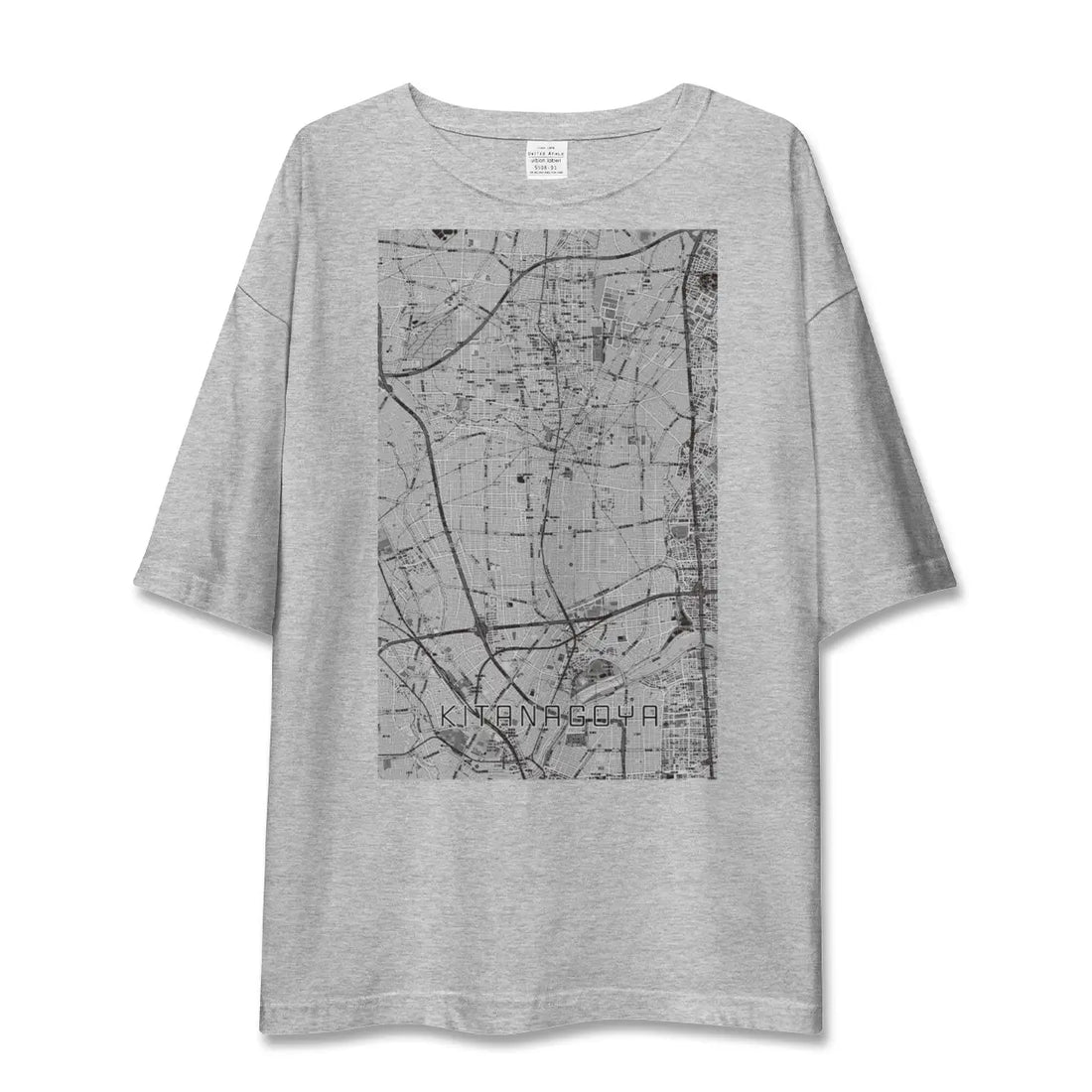 【北名古屋（愛知県）】地図柄ビッグシルエットTシャツ