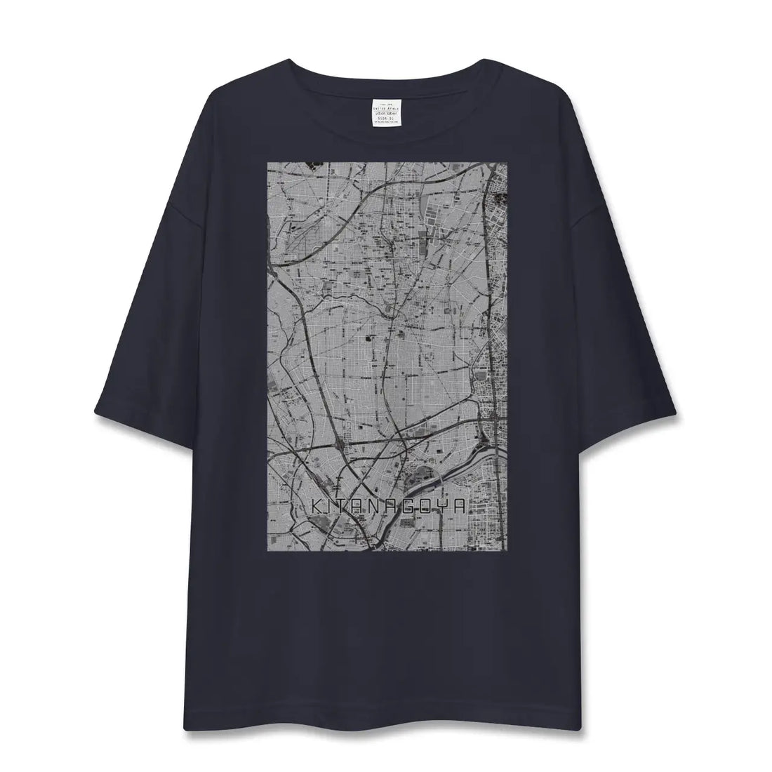 【北名古屋(愛知県)】地図柄ビッグシルエットTシャツ