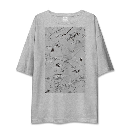 【清瀬（東京都）】地図柄ビッグシルエットTシャツ