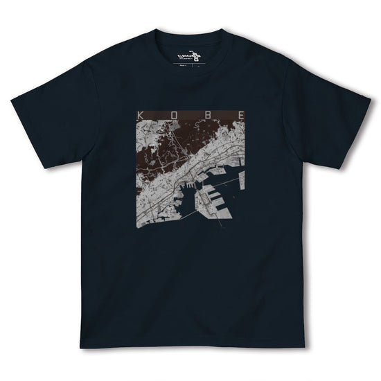 【神戸（兵庫県）】地図柄ヘビーウェイトTシャツ
