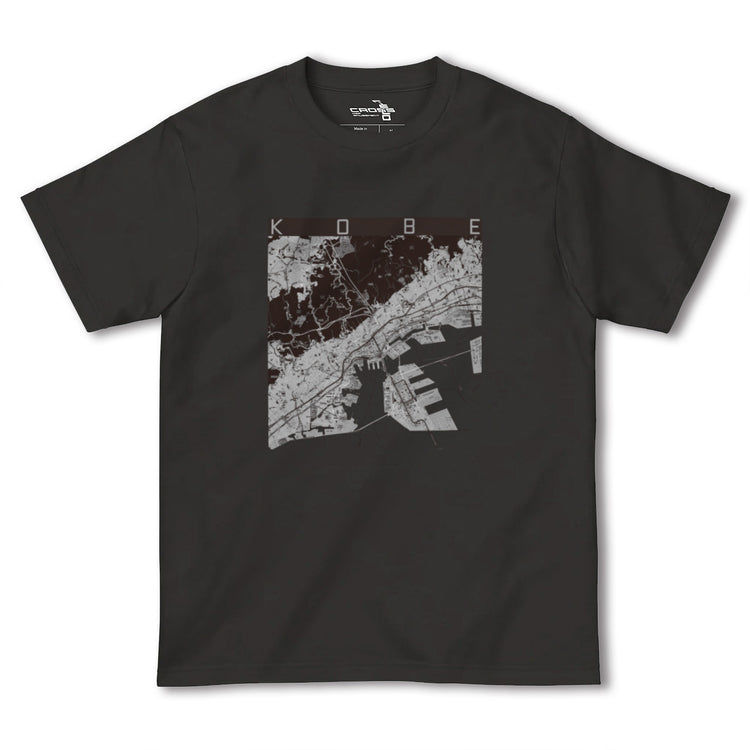 【神戸（兵庫県）】地図柄ヘビーウェイトTシャツ
