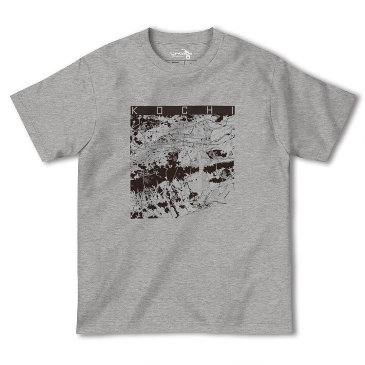 【高知（高知県）】地図柄ヘビーウェイトTシャツ
