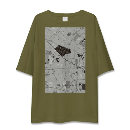 【小平（東京都）】地図柄ビッグシルエットTシャツ