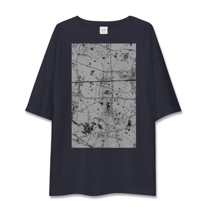 【高円寺（東京都）】地図柄ビッグシルエットTシャツ