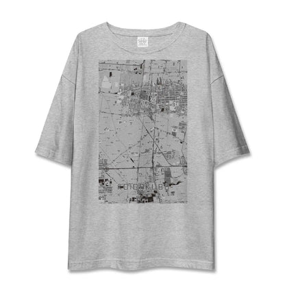 【恋ヶ窪（東京都）】地図柄ビッグシルエットTシャツ