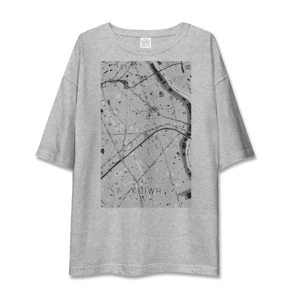 【小岩（東京都）】地図柄ビッグシルエットTシャツ
