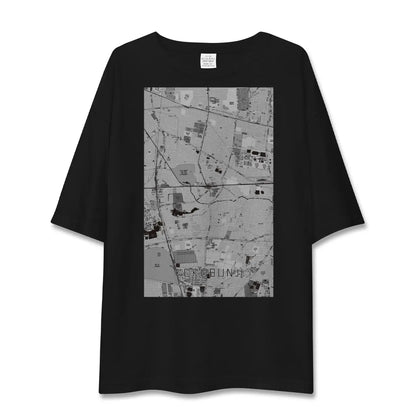 【国分寺（東京都）】地図柄ビッグシルエットTシャツ