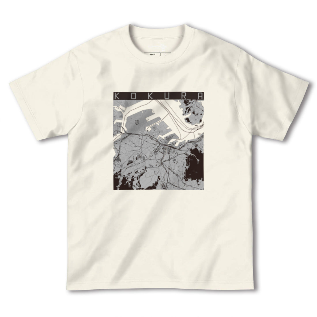 【小倉(福岡県)】地図柄ヘビーウェイトTシャツ