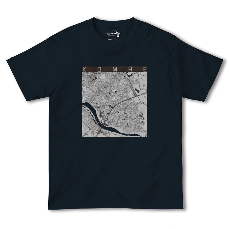 【狛江（東京都）】地図柄ヘビーウェイトTシャツ