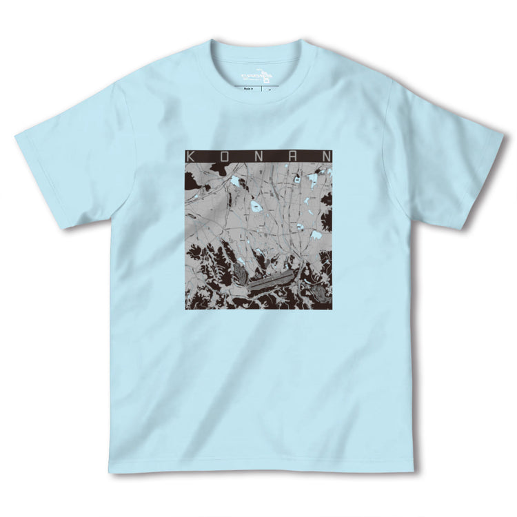 【香南（香川県）】地図柄ヘビーウェイトTシャツ