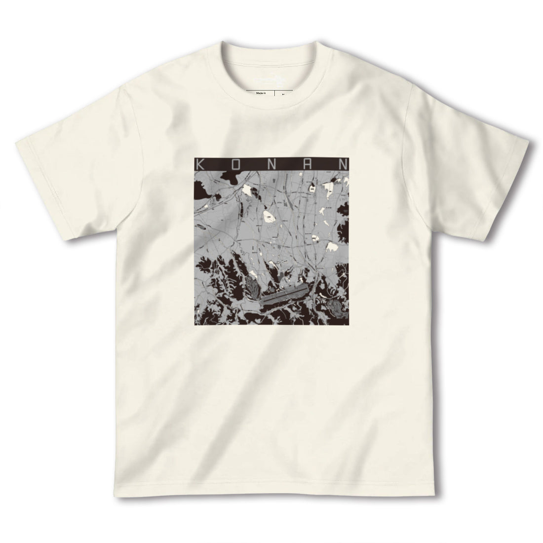 【香南(香川県)】地図柄ヘビーウェイトTシャツ