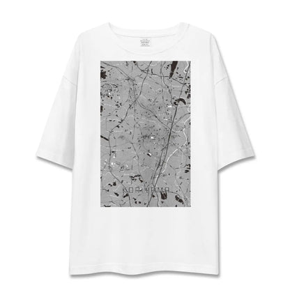 【郡山（福島県）】地図柄ビッグシルエットTシャツ