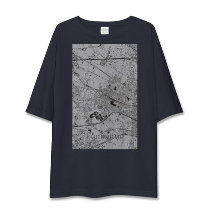 【久我山（東京都）】地図柄ビッグシルエットTシャツ