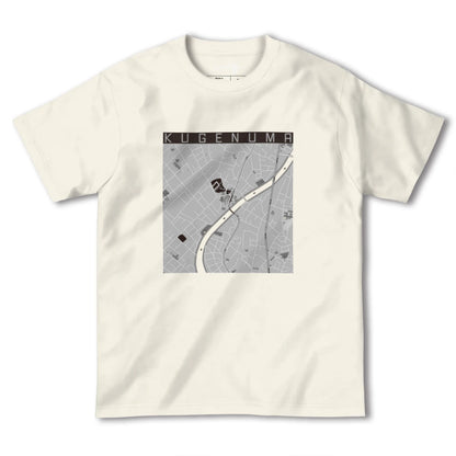 【鵠沼（神奈川県）】地図柄ヘビーウェイトTシャツ