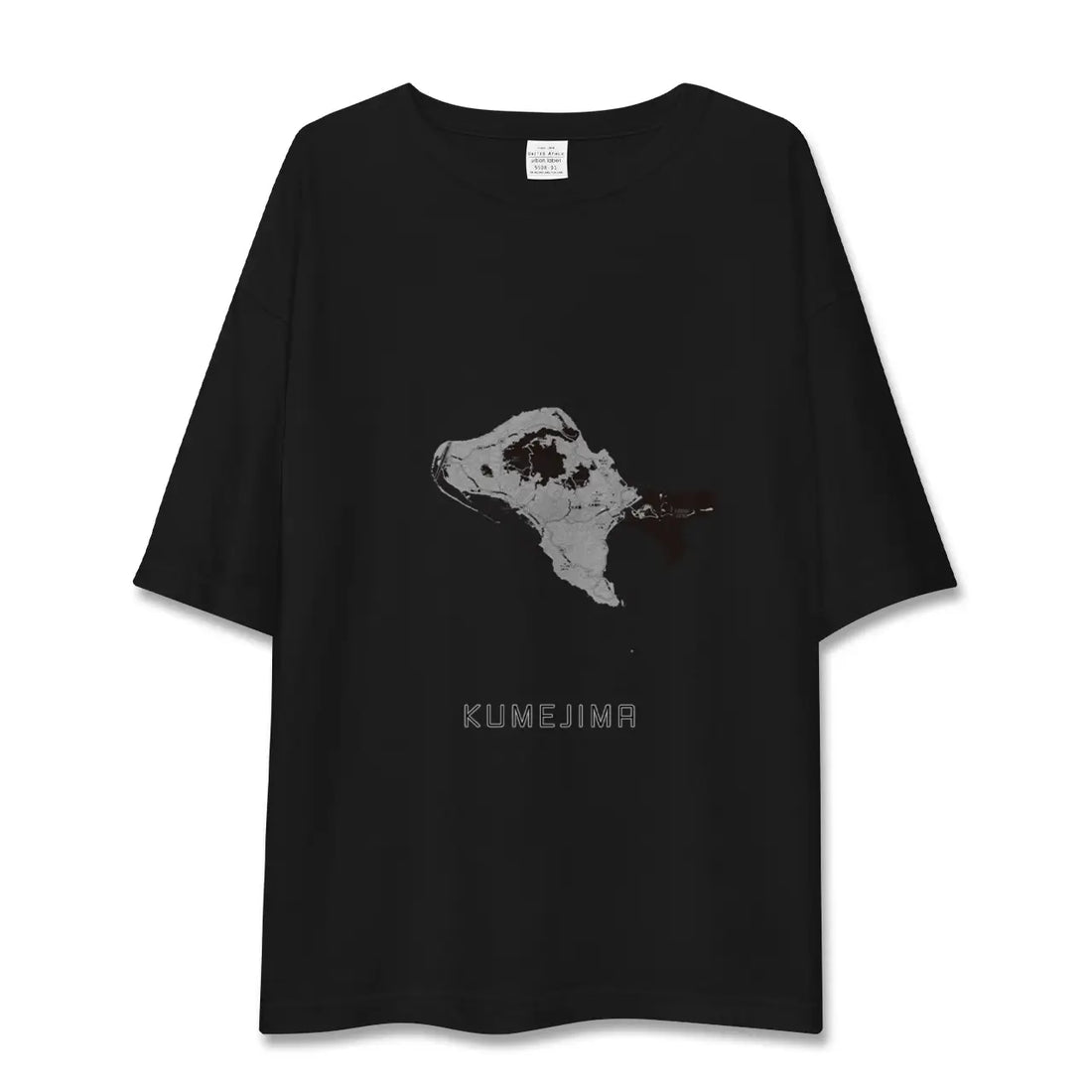 【久米島(沖縄県)】地図柄ビッグシルエットTシャツ