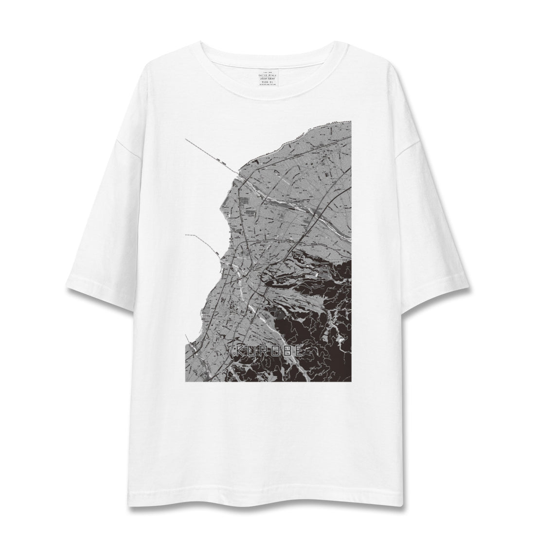 【黒部(富山県)】地図柄ビッグシルエットTシャツ