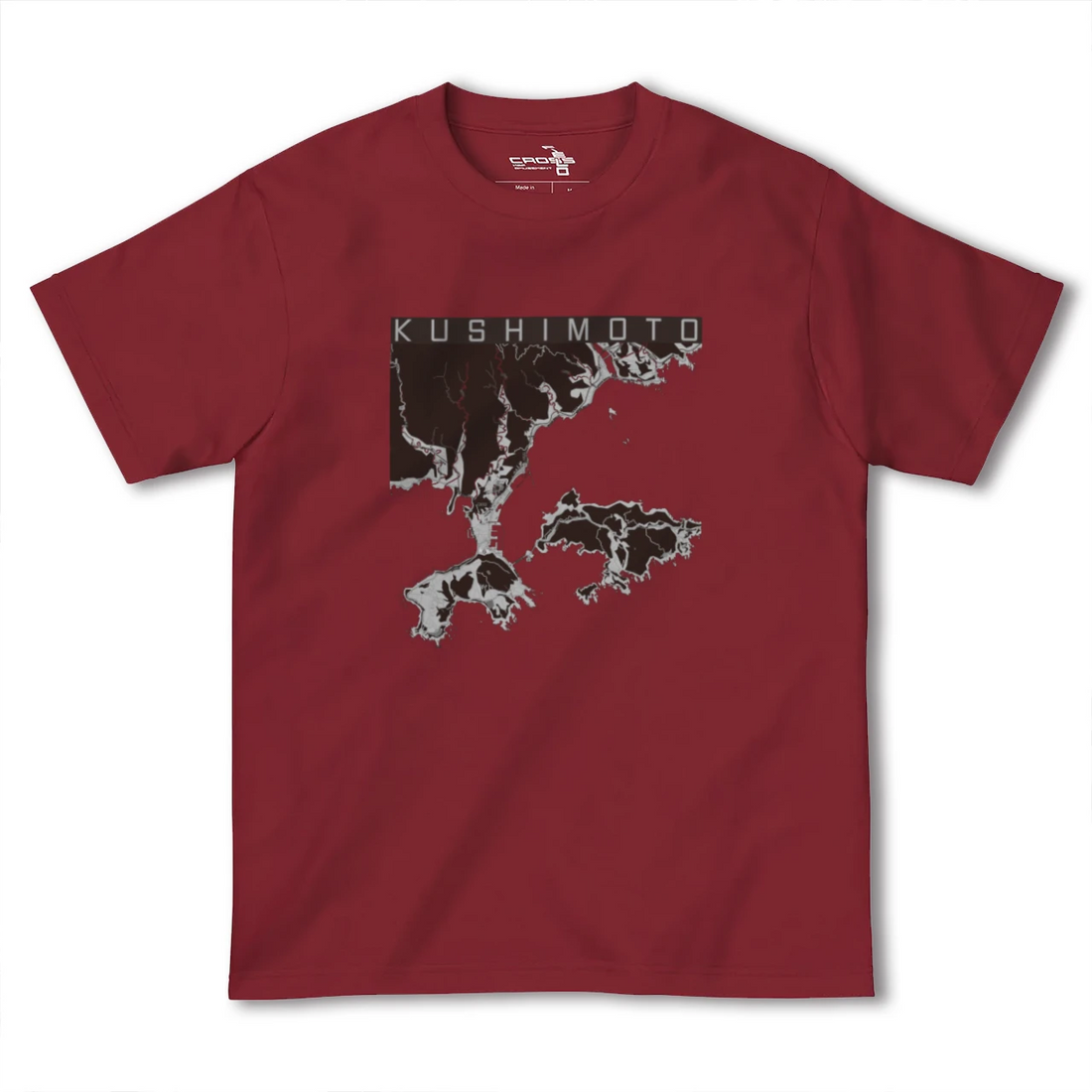 【串本(和歌山県)】地図柄ヘビーウェイトTシャツ