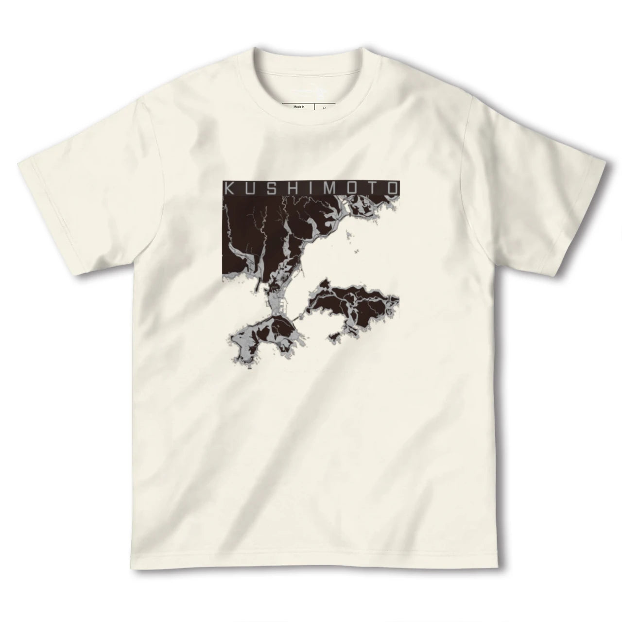 【串本（和歌山県）】地図柄ヘビーウェイトTシャツ