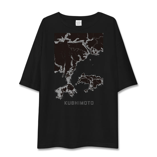 【串本（和歌山県）】地図柄ビッグシルエットTシャツ