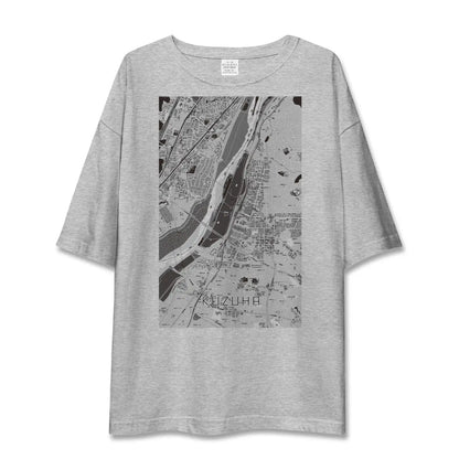 【樟葉（大阪府）】地図柄ビッグシルエットTシャツ