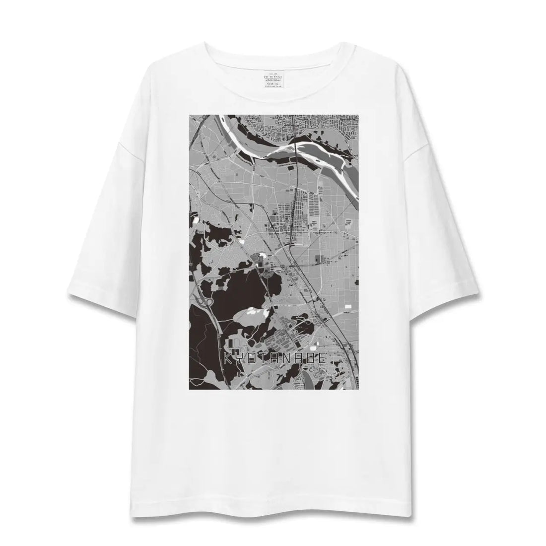【京田辺(京都府)】地図柄ビッグシルエットTシャツ