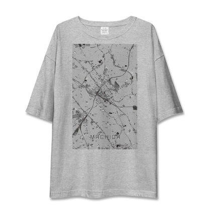 【町田（東京都）】地図柄ビッグシルエットTシャツ
