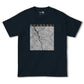 【前橋（群馬県）】地図柄ヘビーウェイトTシャツ