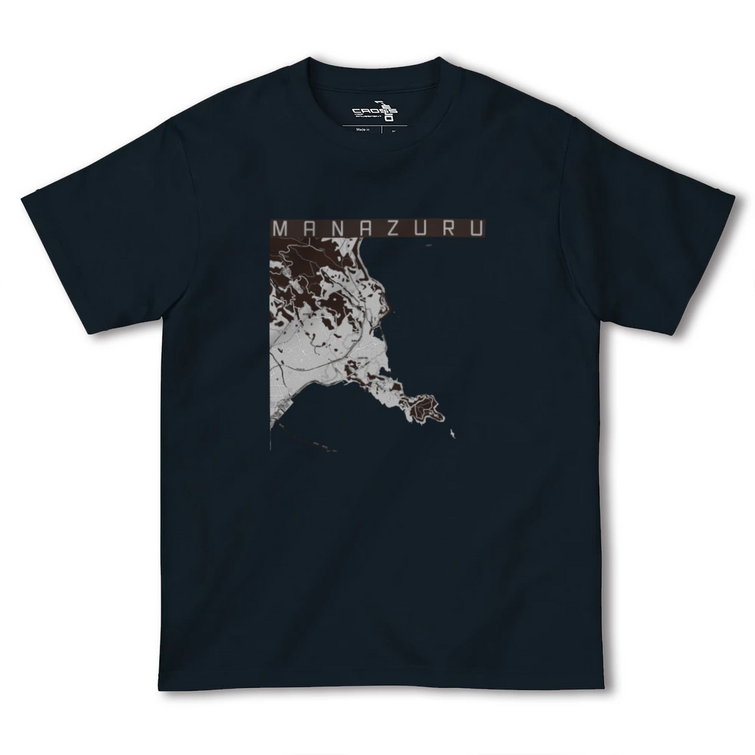 【真鶴（神奈川県）】地図柄ヘビーウェイトTシャツ