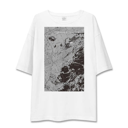 【益城（熊本県）】地図柄ビッグシルエットTシャツ