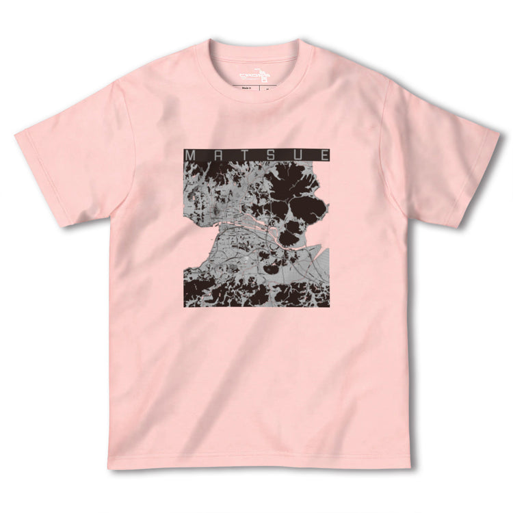 【松江（島根県）】地図柄ヘビーウェイトTシャツ