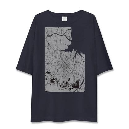 【松阪（三重県）】地図柄ビッグシルエットTシャツ