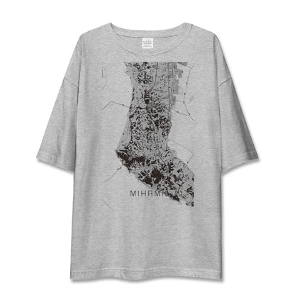 【美浜（愛知県）】地図柄ビッグシルエットTシャツ