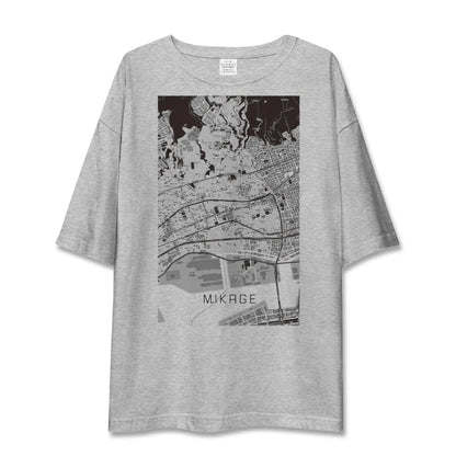 【御影（兵庫県）】地図柄ビッグシルエットTシャツ