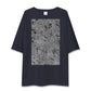 【ミラノ（イタリア）】地図柄ビッグシルエットTシャツ