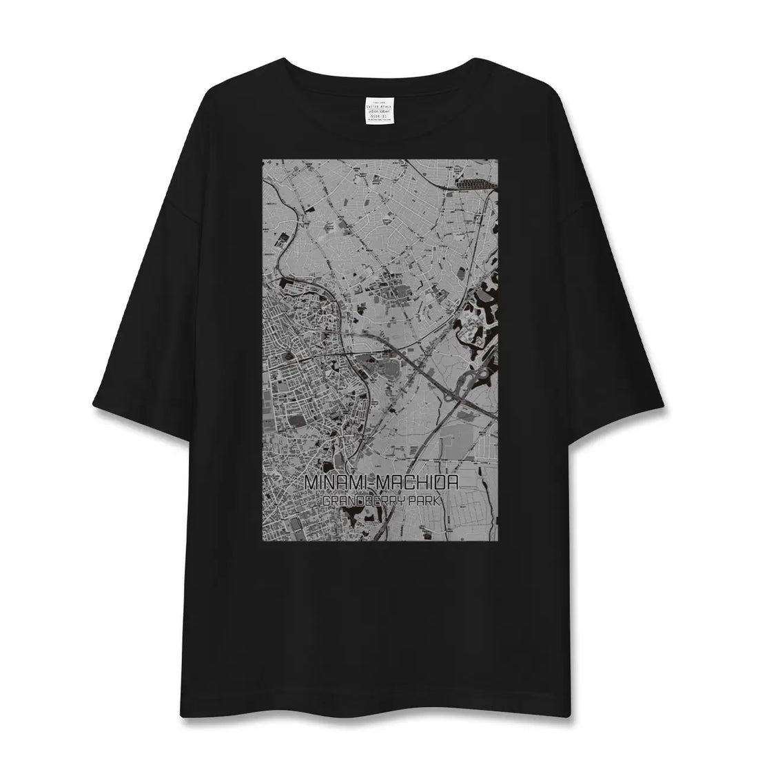 【南町田グランベリーパーク（東京都）】地図柄ビッグシルエットTシャツ